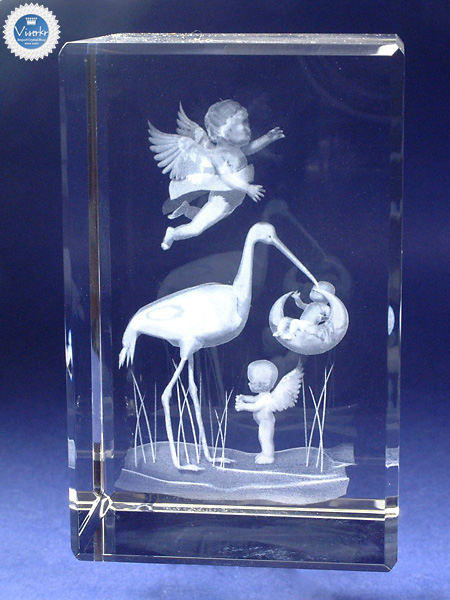 3D�N���X�^�� �V�g�ƃR�E�m�g�� �ʐ^��