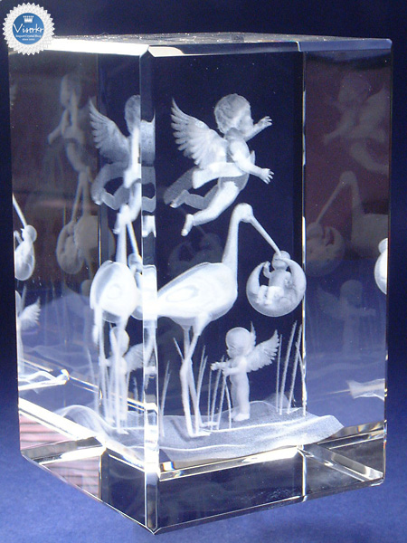 3D�N���X�^�� �V�g�ƃR�E�m�g�� �ʐ^��