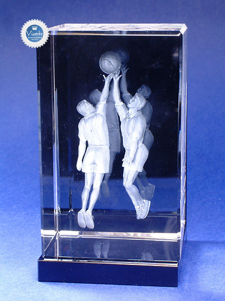 3D�N���X�^�� �o�X�P�b�g�{�[�� �ʐ^��