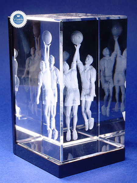 3D�N���X�^�� �o�X�P�b�g�{�[�� �ʐ^��