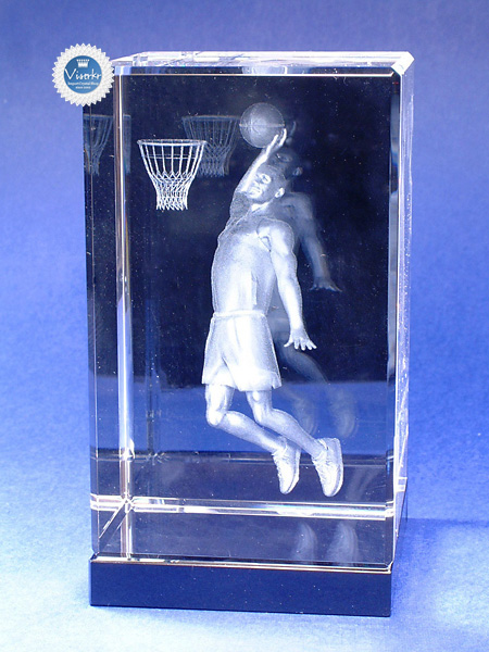 3D�N���X�^�� �o�X�P�b�g�{�[�� �ʐ^��