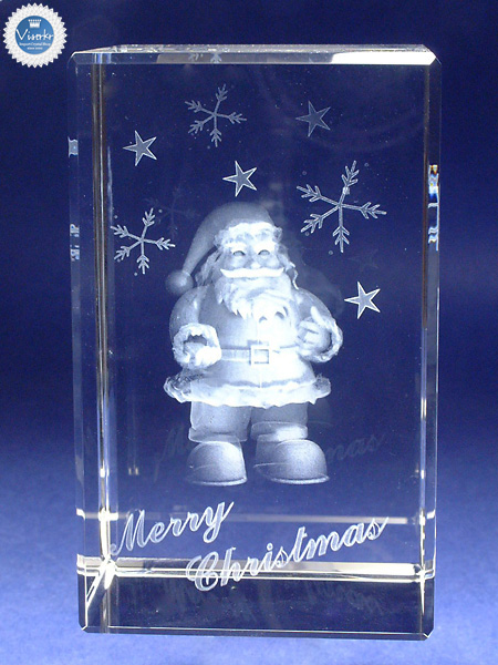 3D�N���X�^�� �T���^�N���[�X �ʐ^��