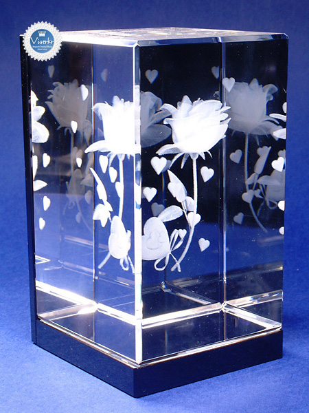 3D�N���X�^��  �o���ƃn�[�g