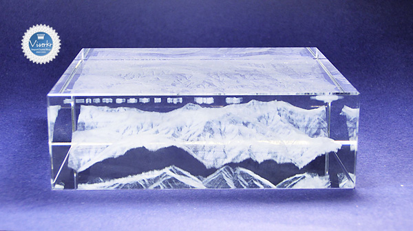 3D�N���X�^�� �S���R�u�ΒȎR�v