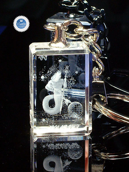 3D�N���X�^�� �L�[�z���_�[ ���r�� �ʐ^��