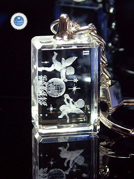 3D�N���X�^�� �L�[�z���_�[ �o�q�� �ʐ^��