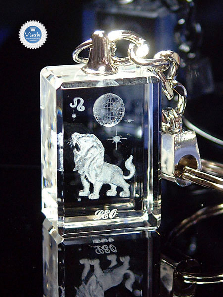 3D�N���X�^�� �L�[�z���_�[ ���q�� �ʐ^��