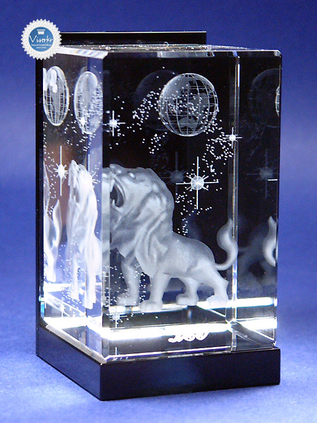 3D�N���X�^�� ���q�� �ʐ^��