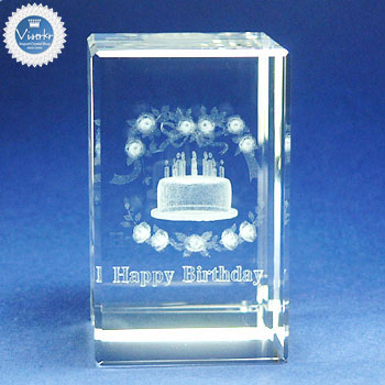 3D�N���X�^�� �o�[�X�f�C�P�[�L