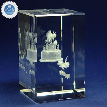 3D�N���X�^�� �o�[�X�f�C�P�[�L