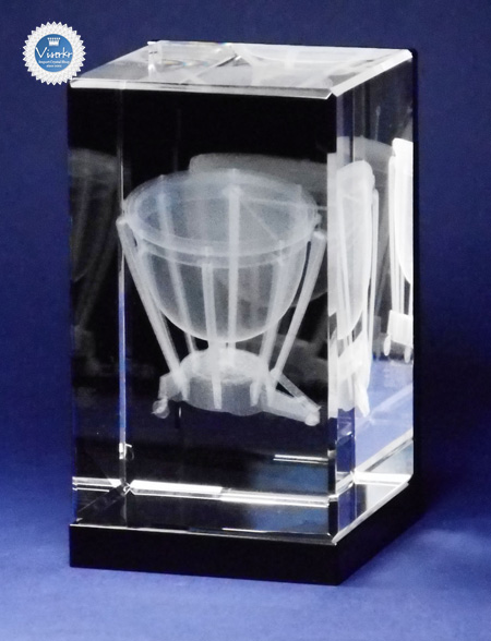 3D�N���X�^�� �e�B���p�j