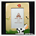 セラミック フォトフレーム 3x5'' 牧場