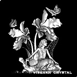 3D�N���X�^�� �Ԃ̗d�� �ʐ^��