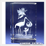 3D�N���X�^�� �V�g�ƃR�E�m�g�� �ʐ^��