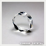 クリスタルガラス 八角30mm