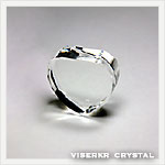 クリスタルガラス ハート30mm