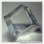 �N���X�^���K���X 80x80x80�΂߃J�b�g